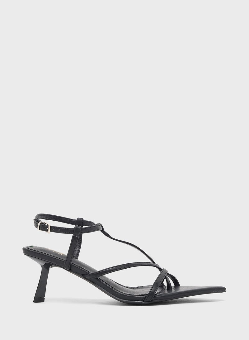 Ginger High Heel Sandal With Pointed Toe - Image 1