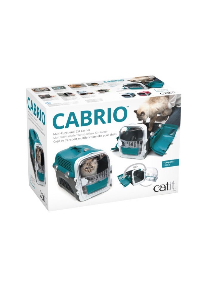 Catit Cabrio Cat Carrier System Turquoise - Image 2