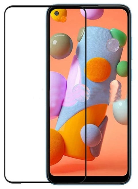 Compatible for Screen Protector Tempered Glass 9D Designed for Samsung Galaxy A11 Full Body Protective