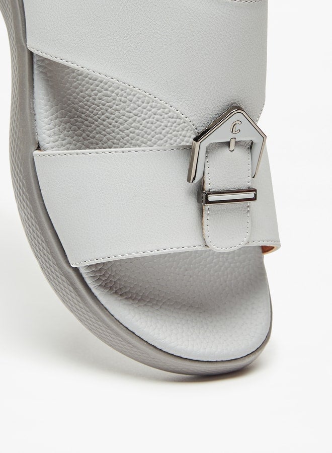 لو كونفورت صنادل رجالي سادة سهلة الارتداء - Image 4