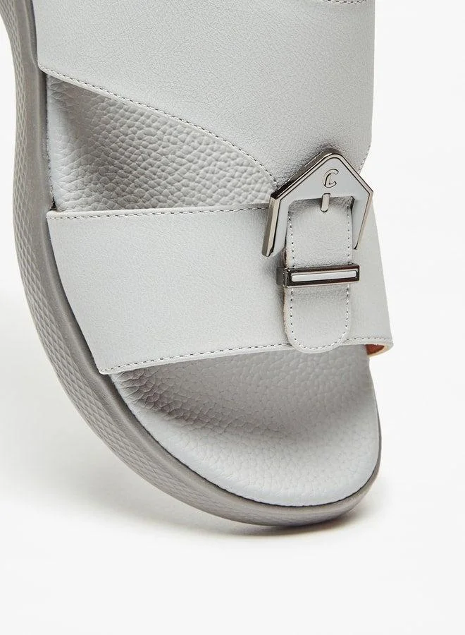 لو كونفورت صنادل رجالي سادة سهلة الارتداء