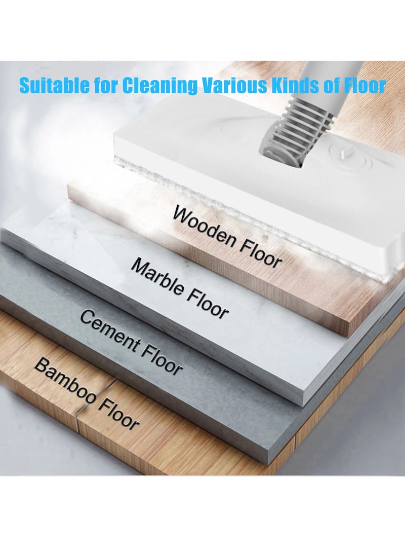 Multifunction Handheld Steamer Cleaner, Steam Mop, Suit for Different Floor, for Living Room/Kitchen, 1400W, 370ml, CG1934 White