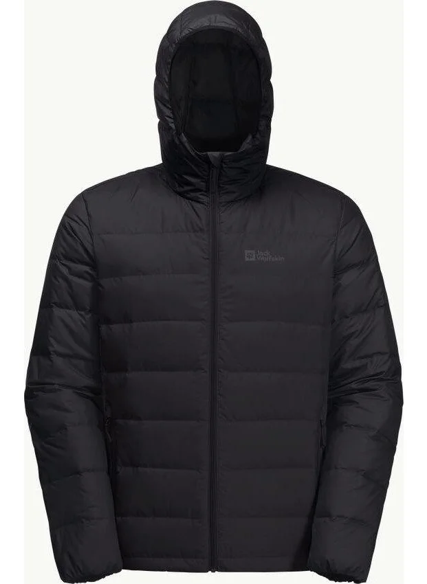 جاك ولفسكن Ather Down Hoody M Black Men's Outdoor Coat 1207671_4161