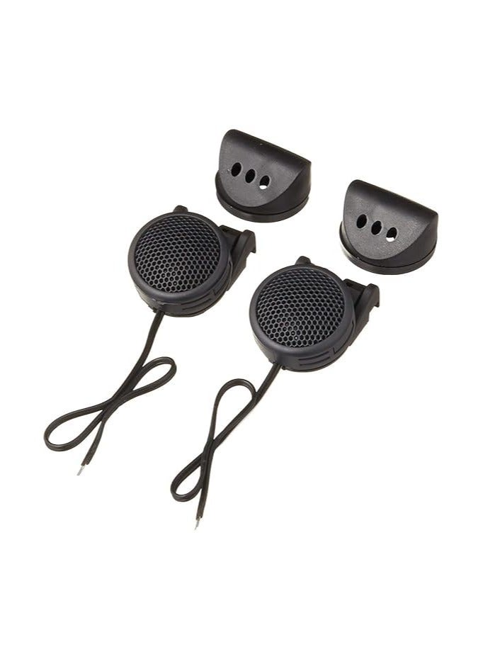 Generic High Efficiency Dome Tweeters with 4 Mounting Options (380W Music Power) – Premium Black Tweeter Speakers for Car Audio System – Clear Sound & Durable Design - Image 1
