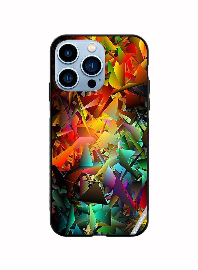 VR CREATIVE Protective Case Cover For Apple iPhone 14 Pro Max Abstract Design Multicolour - Image 1