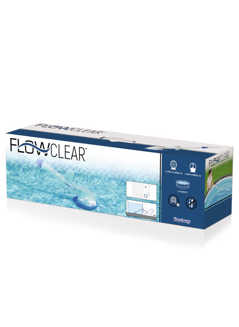 Bestway Bestway Flow Clear Aqua Sweeper Automatic Pool Vacuum  | Swimming Pool Cleaner | Easy to Use | Automatically Cleans Pool by Connecting to the Filter Pump  - Image 1
