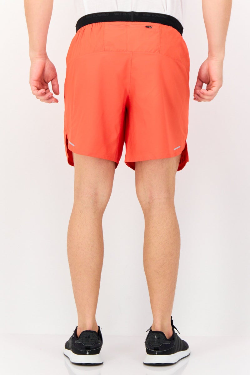 Nike Men Sportswear Fit Training Shorts, Orange - Image 2