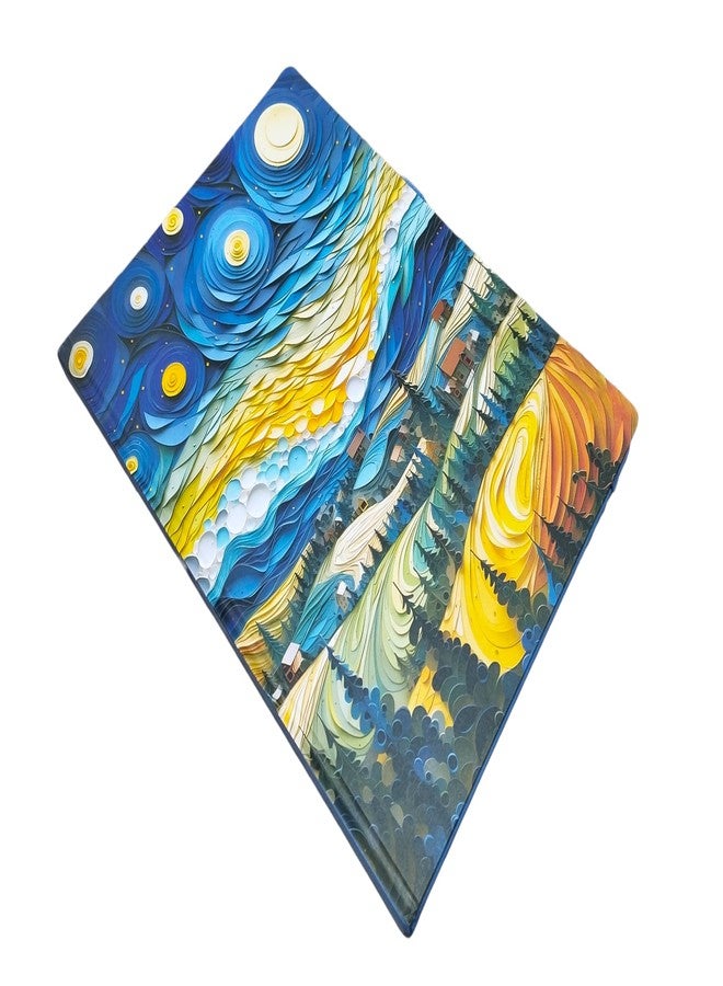 TECHNOCHITRA Starry Night A4 Size Diary Notebook - Artistic Design for Writing, Journaling & Gifting - Image 2