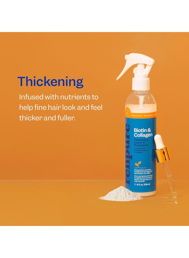 Renpure Biotin & Collagen Leave-In Hair Treatment 8 Fl Oz - Image 3