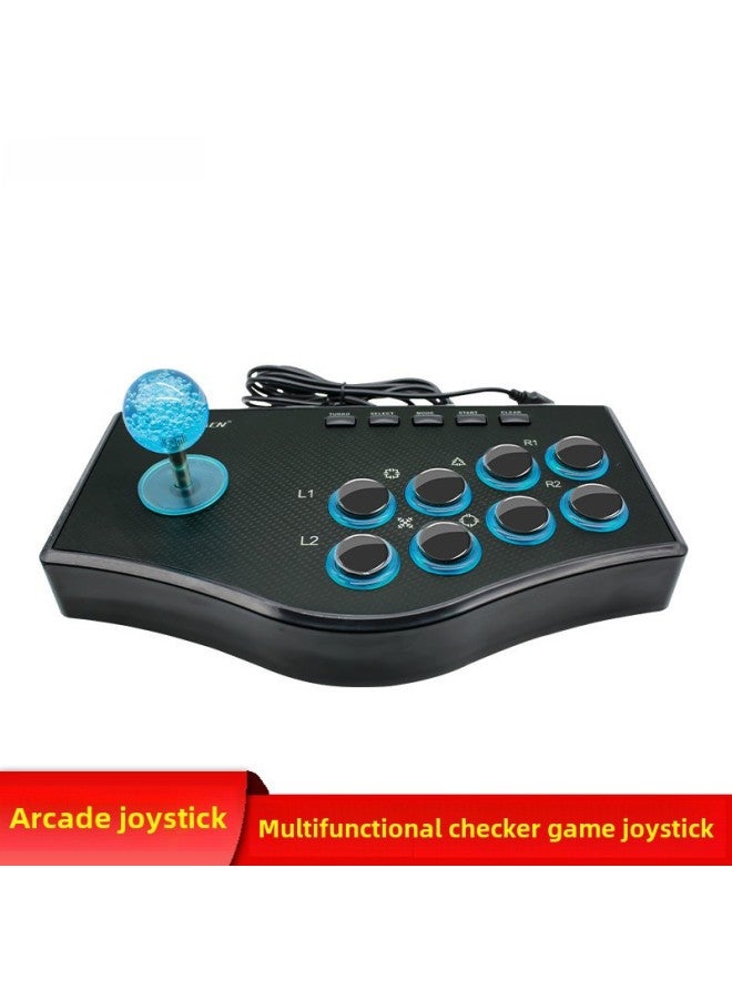 Direct Supply Pc Computer TV Projector P3 Android الهاتف المحمول السلكي King Of Fighters Arcade Game Joystick - لون المنتج: قبضة حديدية برأس واحد - Image 2