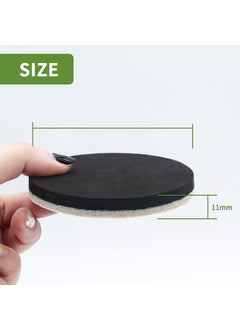 DIY Crafts DIY Crafts 175mm 7 INCH 16 Pcs, Felt Furniture Sliders for Hardwood Floors Furniture Moving Slider Heavy Duty Felt Movers Sliders Chair Legs Floors Protectors 12mm Thick (for Hardwood Floors) (175mm, 16)  - Image 2