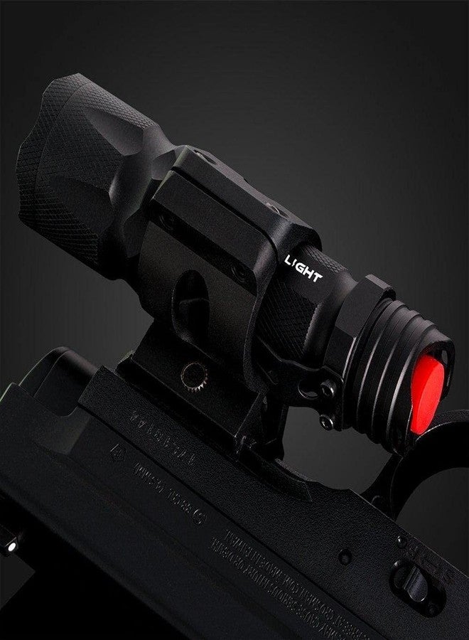 GearLight M3 Mini LED Flashlight - 2 Bright, Small Tactical Flashlights with High Lumens and Pocket Clip for Camping, Outdoor & Emergency Use - Black - Image 5