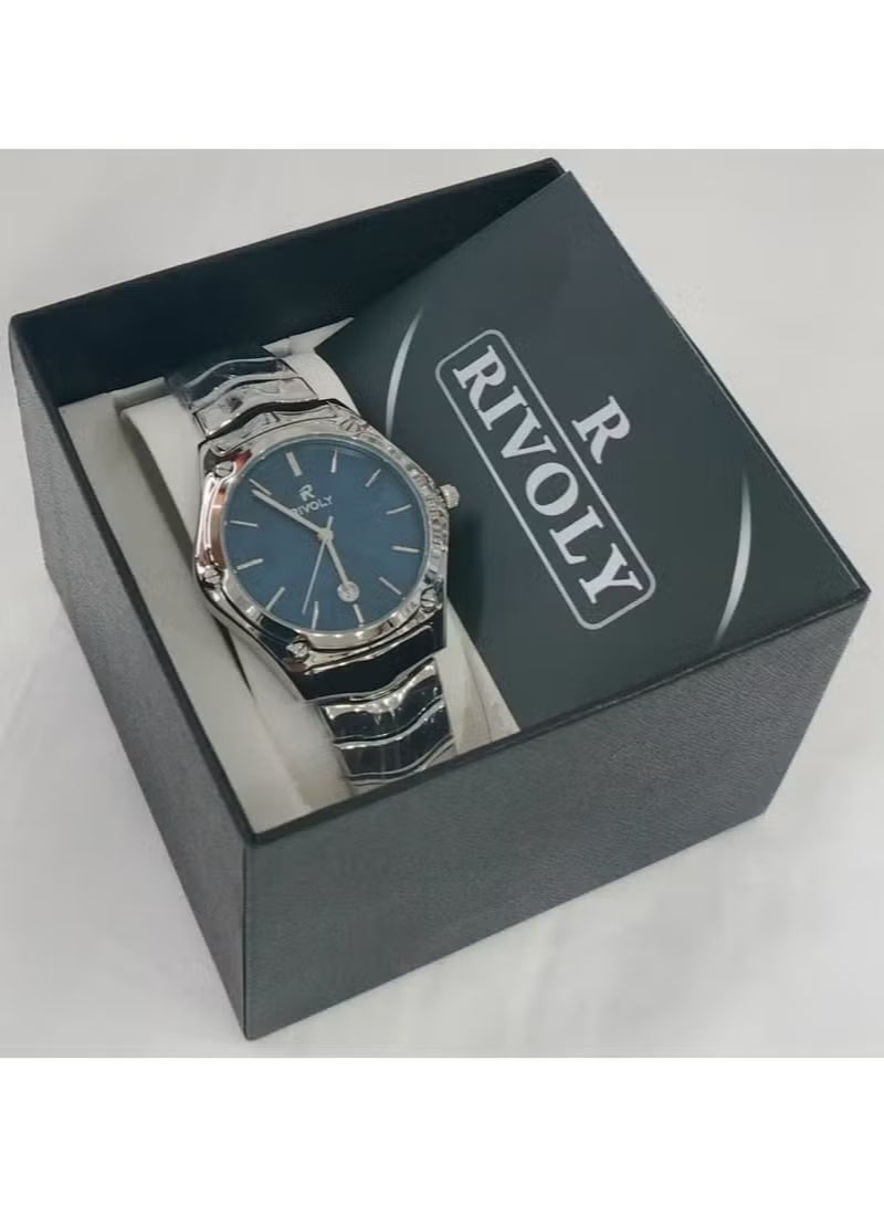 ريفولي ساعة ريفولي الرجالية، أناقة وجودة عالية، إصدار جديد، ستانلس ستيل