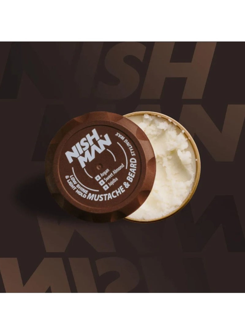 NISHMAN Beard & Moustache Styling Balm 100ml - Image 3