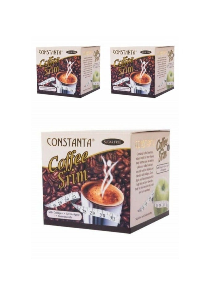 Constanta Coffee Body Srim Sugar Free Pack Of 3