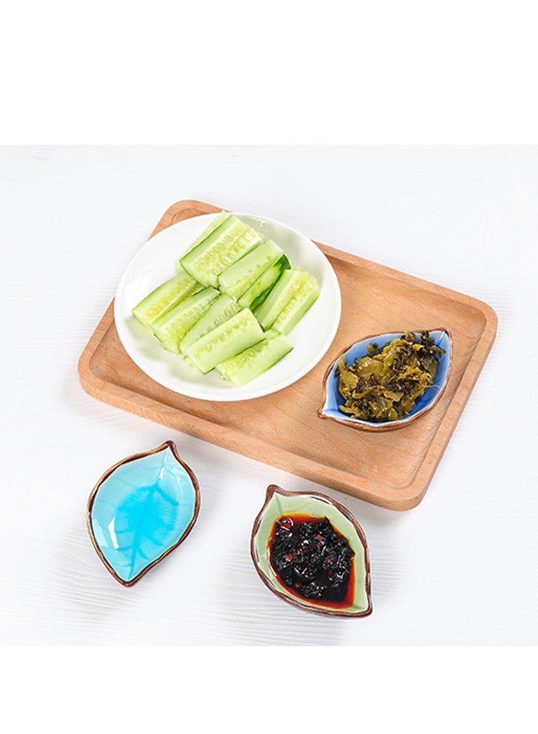 6 Pcs Ceramic Dipping Sauce Bowls, Dipping Sauce Dishes, Soy Sauce Dish, Side Dish Bowls, Small Dip Bowl for Condiments, Appetizer, Dessert, BBQ, Sushi - Image 4