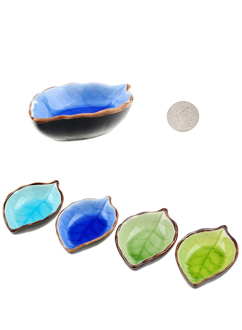 6 Pcs Ceramic Dipping Sauce Bowls, Dipping Sauce Dishes, Soy Sauce Dish, Side Dish Bowls, Small Dip Bowl for Condiments, Appetizer, Dessert, BBQ, Sushi - Image 5