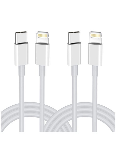 USB C to Lightning Cable 2PACK 3M Fast Charger Cable, iPhone Charger Cord Compatible with iPhone 14/13/12/11 Pro Max/XS MAX/XR/XS/X/8/7/Plus