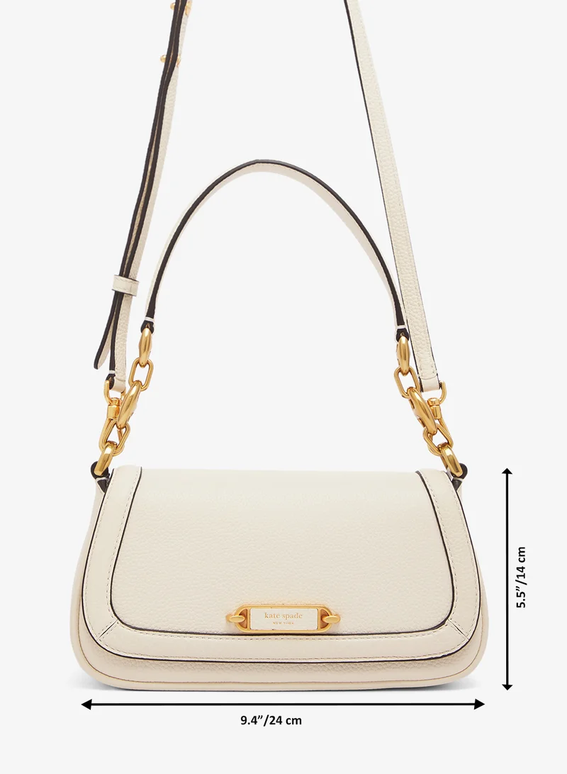 Kate Spade  Logo Detail Flap Over Shoulder Bag for Women | Best Price UAE
