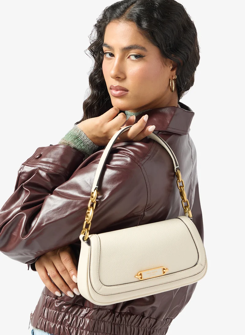 Kate Spade  Logo Detail Flap Over Shoulder Bag for Women | Best Price UAE