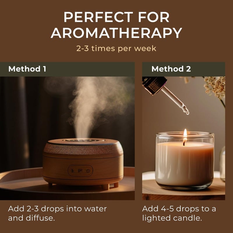 Gya Labs Lavender Essential Oil for Diffuser - 100% Pure Natural Lavender Oil for Skin, Hair, Massage, Candle Making & Aromatherapy (1.02 Fl Oz) - Image 4