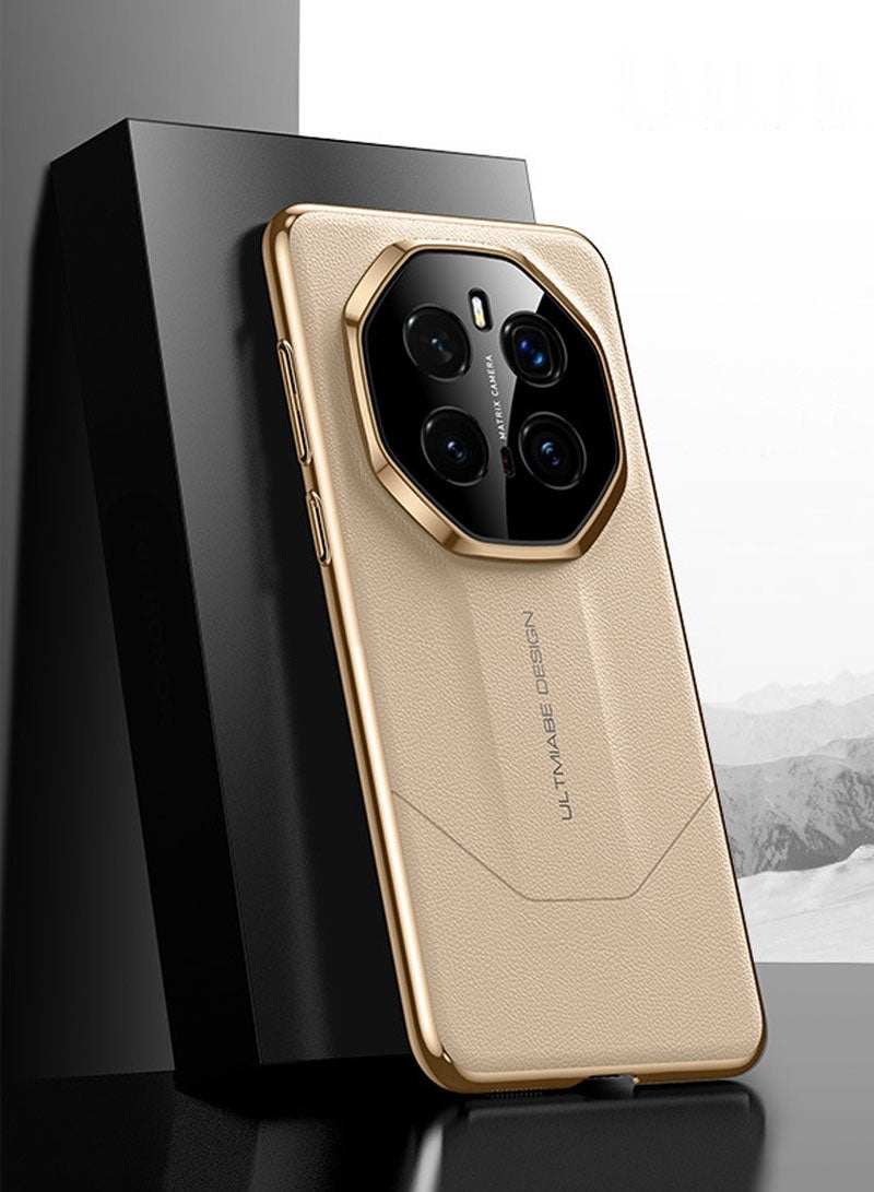 general Case Compatible with Honor Magic 7 Pro Case, Electroplated PC Frame Camera Lens Protection Shockproof Protective Cover for Honor Magic7 Pro