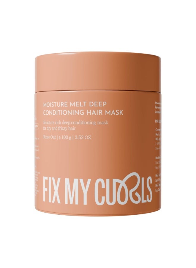 Fix My Curls Moisture Melt Deep Conditioning Hair Mask 100g - Image 1