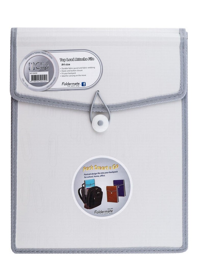 Foldermate - 3-Piece A4 Size Top Load Expanding File Assorted Colours - Image 1
