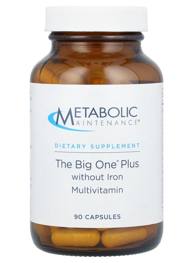Metabolic Maintenance The Big One Plus Without Iron Multivitamin  90 Capsules