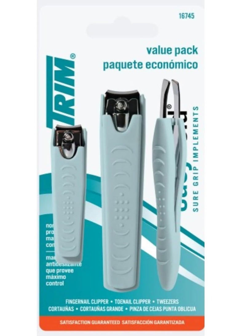 Trim Toenail Clipper + Fingernail Clipper + Slant Tip