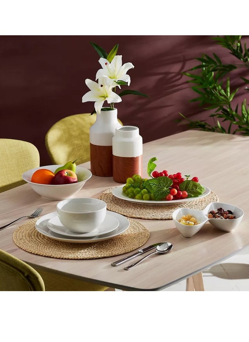 HOMEVEO - Badia ceramic White color deep - Image 1