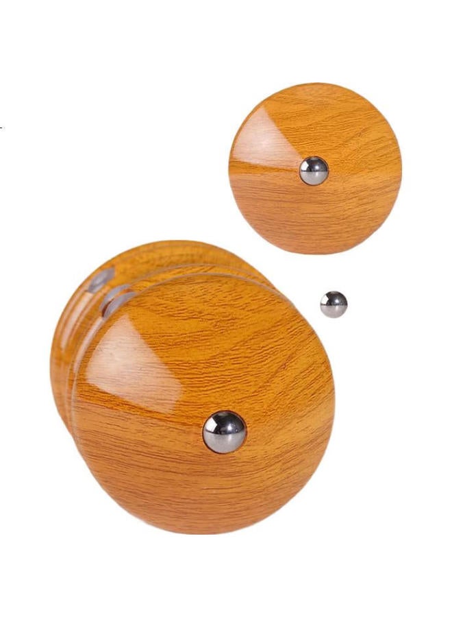 Murcia Spinning Top With Whip Cord, Solid Wood Old-Style Spinning Top, Children'S Toy, Luminous Wooden Ice Top, Adult Traditional Whipping Ice Top - Image 3
