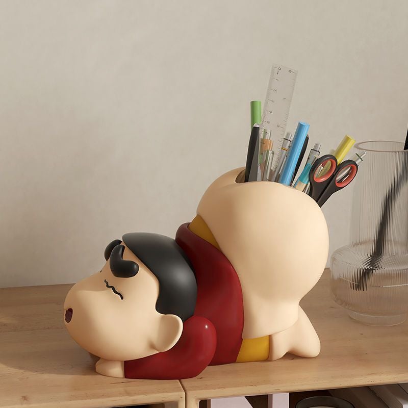 Shin-chan Pencil Holder Desktop Organizer - Image 4