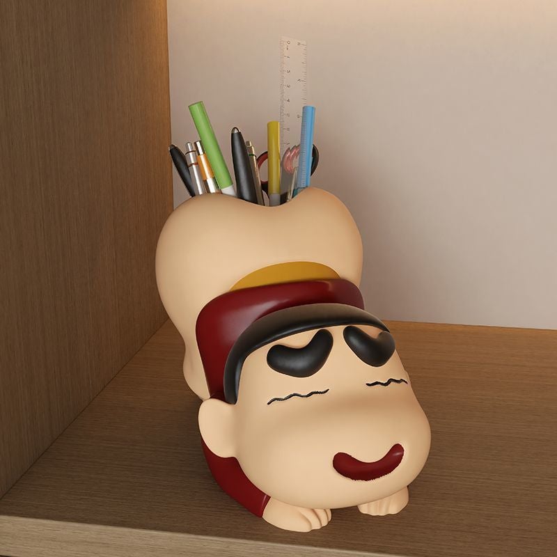 Shin-chan Pencil Holder Desktop Organizer - Image 3