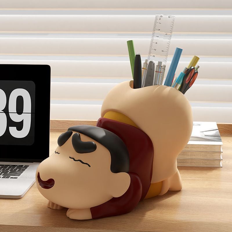 Shin-chan Pencil Holder Desktop Organizer - Image 1