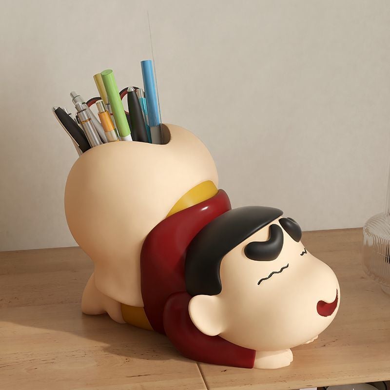 Shin-chan Pencil Holder Desktop Organizer - Image 2