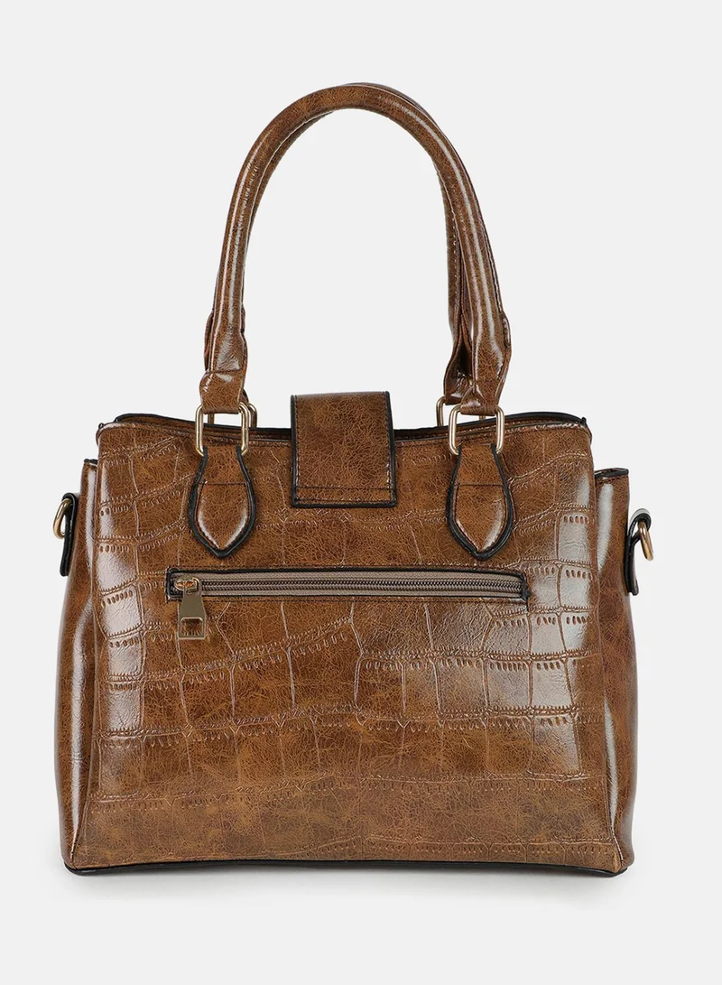 Haute Sauce Nadia Brown Handbag