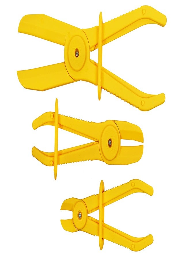 vector tools 3pcs Flexible Hose Clamps Line Clamp Hose Pinch Off Pliers Set Mixed Sizes - Image 1