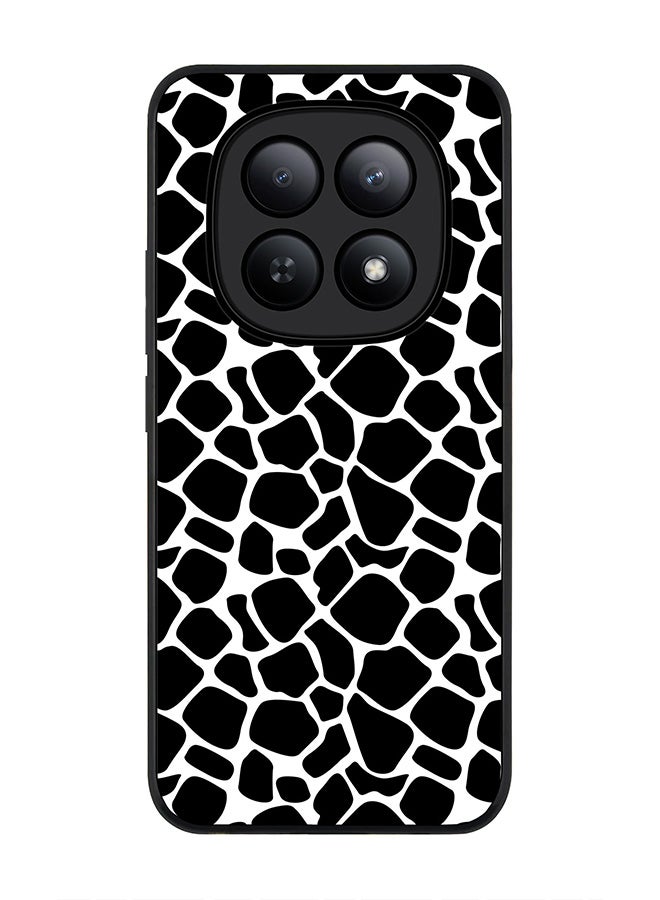 For Xiaomi Redmi Note 15 5G / Poco M8 Case,Slim fit Camera Protection, Shockproof Thin Phone cover  - Cow Skin Print