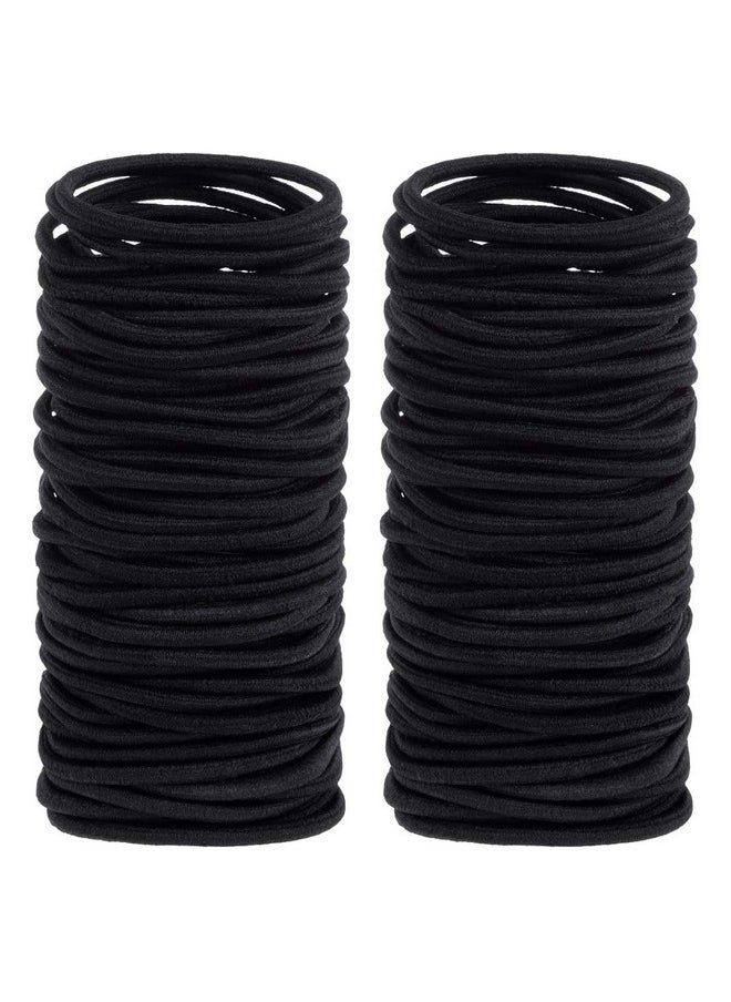 200 Pcs Black Elastics Hair Ties Small Bulk Hair Ties Hair Bands (4Mm) - pzsku/Z6E5CEB95FBC783020547Z/45/_/1721903691/b8e33219-4ead-4db4-8f7d-3d2e5c3a214f