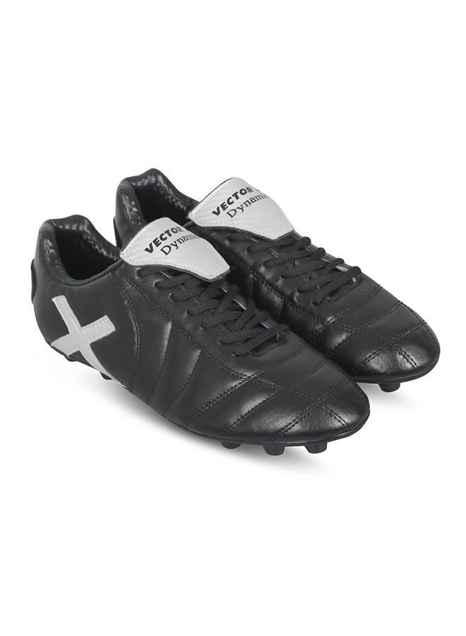 Vector X Dynamic Football Shoes (Size: 8 UK/ 9 US / 42 EU) | Synthetic Leather | PVC sole | Lace-Fastening | Padded Footbed - Image 4