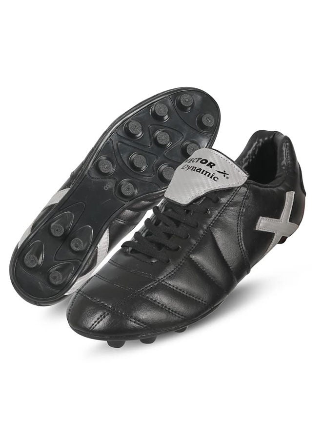 Vector X Dynamic Football Shoes (Size: 8 UK/ 9 US / 42 EU) | Synthetic Leather | PVC sole | Lace-Fastening | Padded Footbed - Image 2