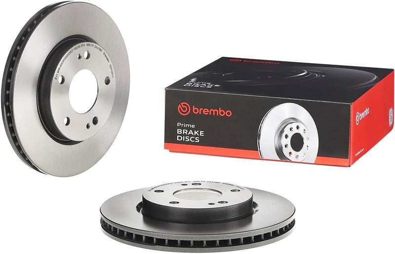Brembo بريمبو 09.A148.11 قرص فرامل أمامي مطلي بالأشعة فوق البنفسجية - Image 1