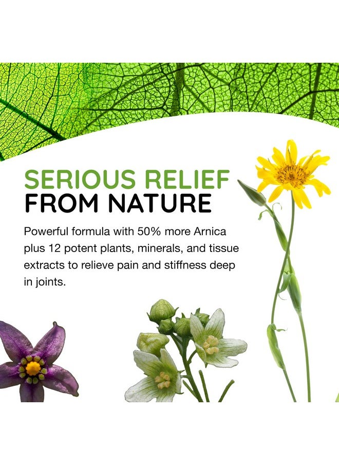 MediNatura T-Relief Extra Strength Arthritis Cream Arnica +12 Pain Relieving Natural Medicines Help Soothe Soreness Stiffness Aches & Pains in Joints Naturally - 3 oz  - Image 4