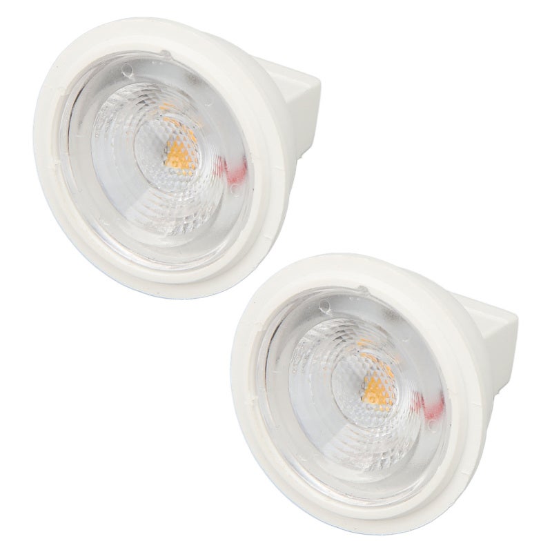 مصابيح LED MR11 بتغذية AC12V 300 لومنز زاوية إضاءة 36 درجة - مصابيح إضاءة إضافية LED مصنوعة من ألومنيوم مغطى ببلاستيك مقاوم للتآكل ومادة PC للإنارة الزخرفية للمناظر الطبيعية ومتاجر البيع بالتجزئة وعروض المتاجر - Image 2