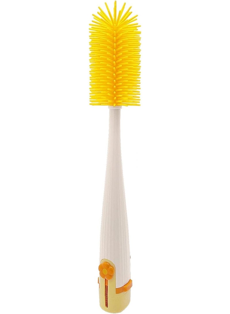 5 in 1 Bottle Brush – Multifunctional Brush with Long Handle for Cleaning Bottles, Baby Bottle Cleaner - Image 1