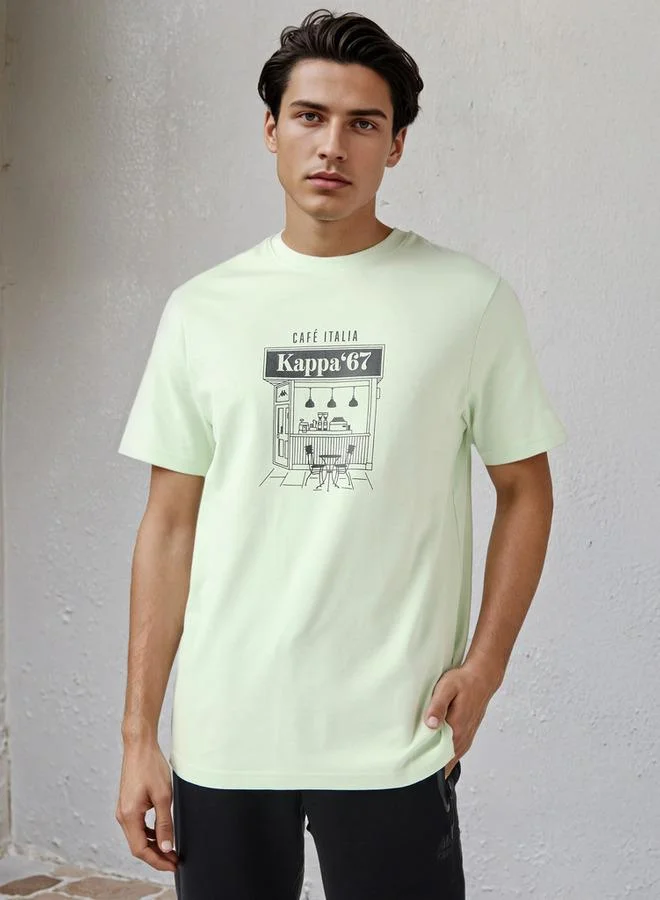 Kappa Kappa Logo Print T-shirt