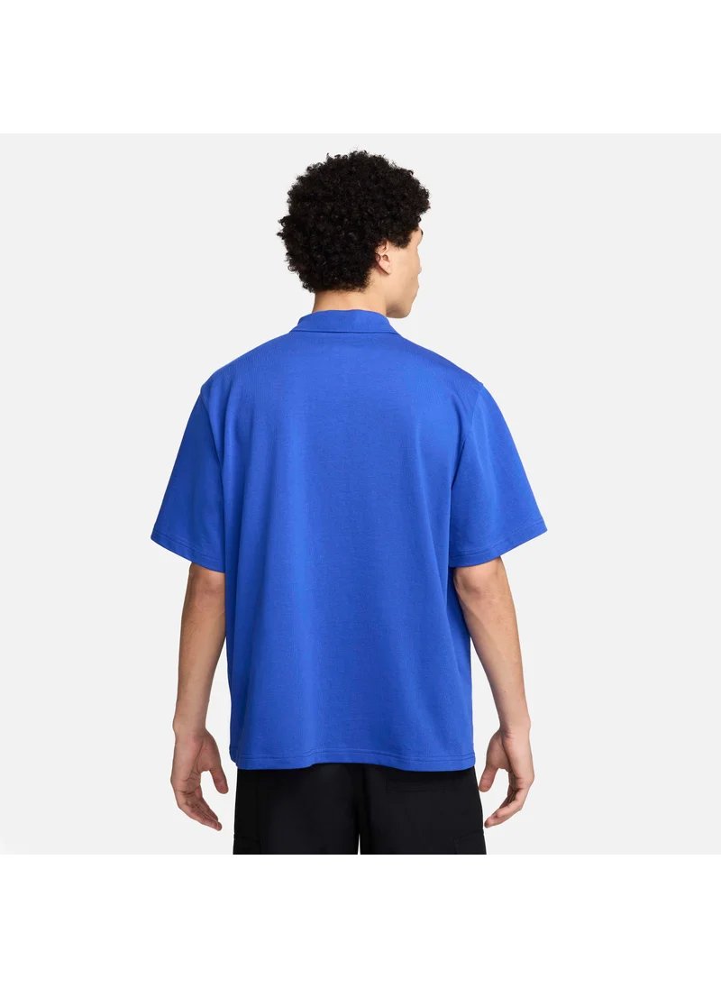 Nike Men's FFF Football Oversized Polo Shirt