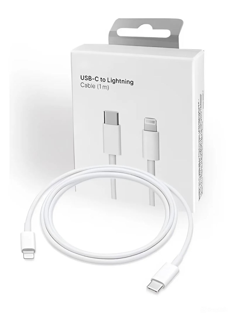Generic iPhone Charger Cable 1m [Apple MFi Certified], USB-C to Lightning Cable, 20W PD Fast Charging for iPhone 14/14 Pro/14 Plus/14 Pro Max, iPad Pro, All iPhone Models 7-14  - Image 1