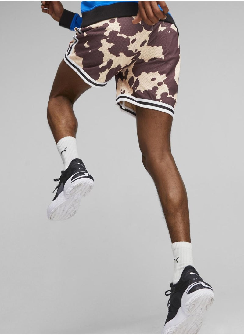 PUMA - Clydes Closet Aop Shorts - Image 1